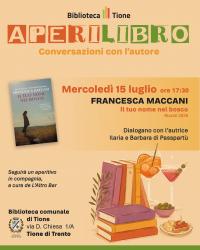 APERILIBRO - Incontro con Francesca Maccani
