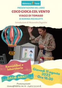 Coco gioca col vento - Romina Michelotti Biblioteca Tione di Trento