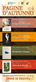 Pagine d\'autunno - Piero fa la Merica, Paolo Malaguti Biblioteca Tione di Trento