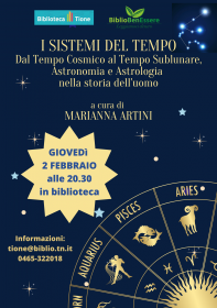 I sistemi del tempo a cura di Marianna Artini Biblioteca Tione di Trento