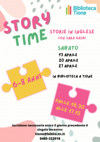 Story time Biblioteca Tione di Trento