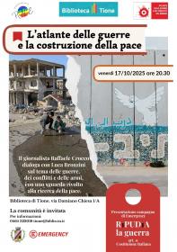 L'atlante delle guerre e la costruzione della pace Biblioteca Tione di Trento