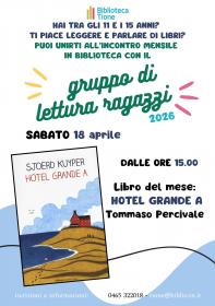 Gruppo di Lettura ragazzi Biblioteca Tione di Trento