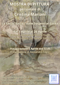 La Sarca sacra dalle sorgenti al Garda, mostra di Cristina Mariani Biblioteca Tione di Trento