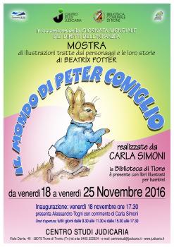 Il mondo di Peter Coniglio, mostra di Carla Simoni in omaggio a Beatrix Potter