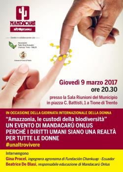 Festa della donna: Amazzonia, le custodi della biodiversità Festa della donna: Amazzonia, le custodi della biodiversità