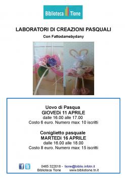 Laboratori di creazioni pasquali con Fattodamebydany - Uovo