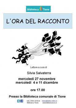 L'ora del racconto con Silvia Salvaterra 