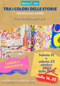 Tra i colori delle storie - letture con Silvia Salvaterra 