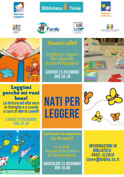 Nati per leggere - Letture in musica a cura di Simonetta Bertolini e Florence Marty