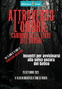 Attraverso l'ombra: cammino nelle terre dell'orrore - con Marco Poletti Attraverso l'ombra: cammino nelle terre dell'orrore - con Marco Poletti