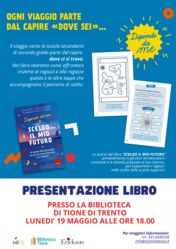 PRESENTAZIONE LIBRO – Scelgo il mio futuro