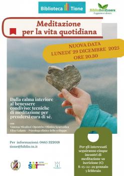 Meditazione per la vita quotidiana Meditazione per la vita quotidiana