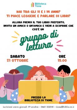 Gruppo di lettura per ragazzi