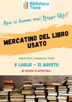 Mercatino libri estate 2024